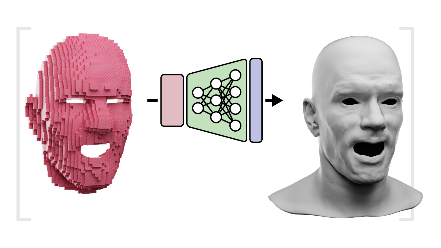 3D Simulation Super-resolution