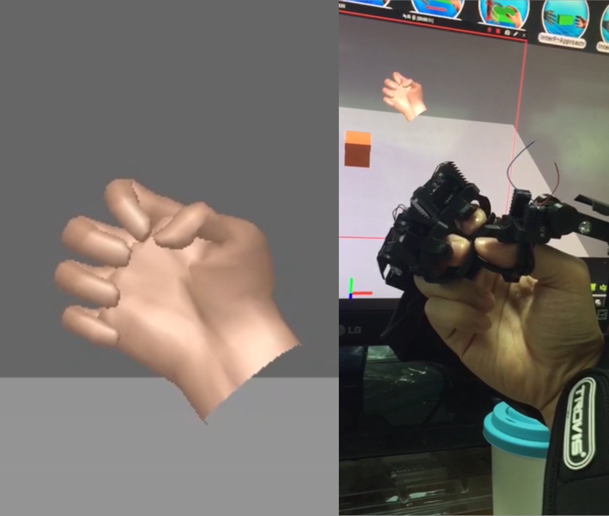 Adaptive Precision-Enhancing Hand Rendering